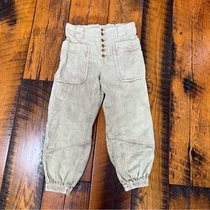 Free People Tan Bohemian Pants Size Medium